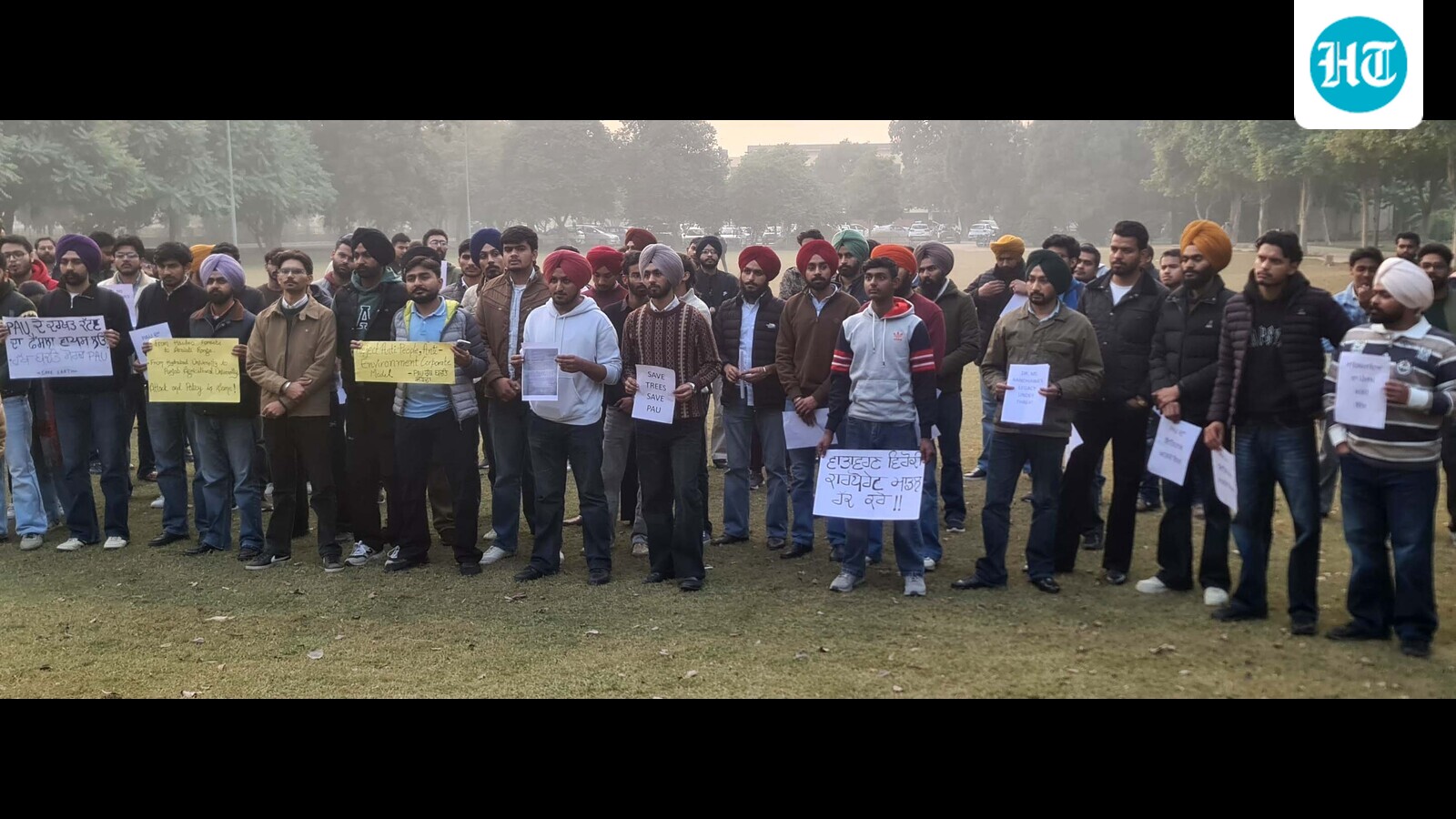 ‘Development not at nature’s cost’: PAU students march to save trees