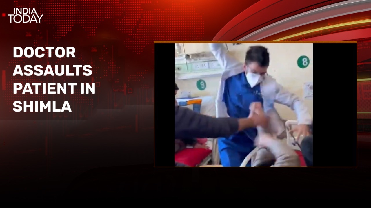 Video: Doctor assaults patient at IGMC in Shimla, family demands action